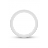 Белое люминесцентное эрекционное кольцо Silicone Glo Cock Ring - Blush Novelties - в Орске купить с доставкой