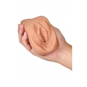 Маструбатор-вагина с вибрацией Soft   Wet Renata Realistic Tan Masturbator - Blush Novelties - в Орске купить с доставкой