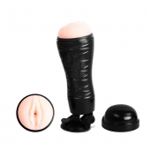 Мастурбатор-вагина Flora с присоской в основании - Baile - в Орске купить с доставкой