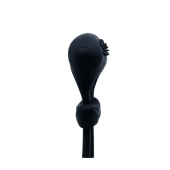 Чёрное лассо на пенис с вибрацией - Baile - в Орске купить с доставкой