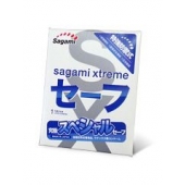 Презерватив Sagami Xtreme Ultrasafe с двойным количеством смазки - 1 шт. - Sagami - купить с доставкой в Орске