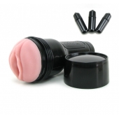 Мастурбатор-вагина Fleshlight - Vibro Pink Lady Touch с вибрацией - Fleshlight - в Орске купить с доставкой