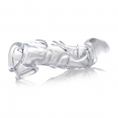 Прозрачная насадка для увеличения члена 2 Inch Clear Extender Sleeve - XR Brands - в Орске купить с доставкой