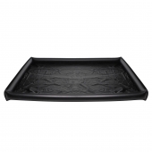 Черная виниловая простынь с надувными краями Nuru Inflatable Vinyl Massage Sheet - XR Brands - купить с доставкой в Орске