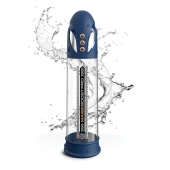 Синяя вакуумная автоматическая помпа Max Boost Pro Flow - Pipedream - в Орске купить с доставкой