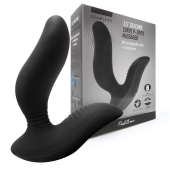 Черный вибромассажер простаты 3,5’’ Curve P-spot Massager - 12 см. - Erokay - в Орске купить с доставкой