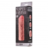 Фаллоудлинитель SUPER HERO Dewil - 17,5 см. - Lola Games - в Орске купить с доставкой