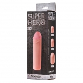 Фаллоудлинитель SUPER HERO Tempter - 16 см. - Lola Games - в Орске купить с доставкой