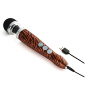 Беспроводной wand-вибратор Doxy Die Cast 3R с тигровым принтом на рукояти - 28 см. - Doxy в Орске Беспроводной wand-вибратор Doxy Die Cast 3R с тигровым принтом на рукояти - 28 см. - Doxy