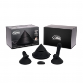 Конусный вибромассажер Cowgirl Cone с 2 насадками - CowGirl - купить с доставкой в Орске
