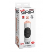 Мастурбатор-вагина Extreme Toyz Mega Grip Vibrating Stroker Mouth - Pipedream - в Орске купить с доставкой