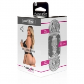 Прозрачный двусторонний мастурбатор Fleshlight Quickshot Mia Malkova - Fleshlight - в Орске купить с доставкой