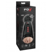 Мастурбатор-вагина с вибрацией Dirty Talk Starter Stroker - Pipedream - в Орске купить с доставкой
