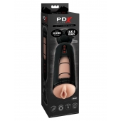 Мастурбатор-вагина с вибрацией Vibrating Mega Milker - Pipedream - в Орске купить с доставкой