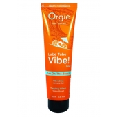 Гель с эффектом вибрации Lube Tube Vibe Low Sex On The Beach - 100 мл. - ORGIE - купить с доставкой в Орске