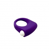Фиолетовое эрекционное кольцо Puggle Vibrating Ring with Bullet - Adrien Lastic - в Орске купить с доставкой