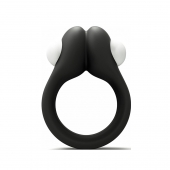Черное эрекционное кольцо Zippy Vibrating Ring With Bullet - Adrien Lastic - в Орске купить с доставкой