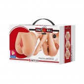 Телесный мастурбатор-полуторс Rolonda - Baile - в Орске купить с доставкой