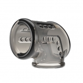 Дымчатая насадка на пенис и мошонку - Baile - в Орске купить с доставкой