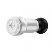 Набор PowerBlow   Feel Pocket Stroker Crystal: мастурбатор и интерактивная насадка - Kiiroo - в Орске купить с доставкой