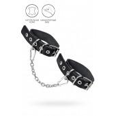 Черные оковы из одного ремешка с люверсами - Pecado - купить с доставкой в Орске