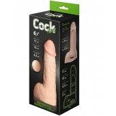 Телесный фаллоудлинитель с мошонкой Cock Next - 17 см. - LOVETOY (А-Полимер) - в Орске купить с доставкой