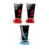 Набор из 3 лубрикантов JUJU (увлажняющий, клубника, малина) - JuJu - купить с доставкой в Орске