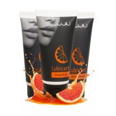 Набор из 3 съедобных лубрикантов JUJU со вкусом грейпфрута - JuJu - купить с доставкой в Орске