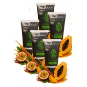 Набор из 5 съедобных лубрикантов JUJU со вкусом тропических фруктов - JuJu - купить с доставкой в Орске