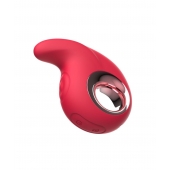 Красный клиторальный массажер с функцией постукивания - Secwell в Орске Красный клиторальный массажер с функцией постукивания - Secwell