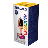 Анальная втулка Wooomy Tralalo Size S c розовым кристаллом - Adrien Lastic в Орске Анальная втулка Wooomy Tralalo Size S c розовым кристаллом - Adrien Lastic