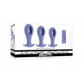 Набор из 3 анальных пробок с вибропулей Hole Punch Plug Set - Evolved