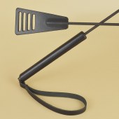 Черный кожаный стек «Сириус» - 60 см. - Sitabella - купить с доставкой в Орске