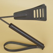 Черный кожаный стек «Сириус» - 60 см. - Sitabella - купить с доставкой в Орске