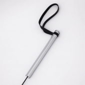 Черный стек с металлической ручкой - Crazy Handmade - купить с доставкой в Орске Черный стек с металлической ручкой - Crazy Handmade - купить с доставкой в Орске