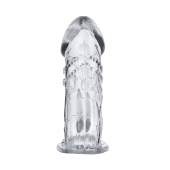 Прозрачная насадка на пенис Uco - 13 см. - A-toys - в Орске купить с доставкой