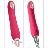 Малиновая насадка на душ с вибрацией Showers to orgasm - 20,1 см. - Orion - купить с доставкой в Орске