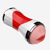 Двусторонний мастурбатор в колбе Power Grip Cup - вагина и ротик - Boys of Toys - в Орске купить с доставкой