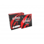 Презервативы с ароматом колы Expert Cola - 3 шт. - Expert - купить с доставкой в Орске
