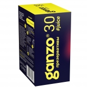 Ароматизированные презервативы Ganzo Juice - 30 шт. - Ganzo - купить с доставкой в Орске