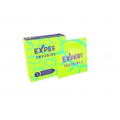 Ультратонкие презервативы Expert Invisible - 3 шт. - Expert - купить с доставкой в Орске
