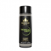 Массажное масло c ароматом тропических фруктов Massage Oil - 100 мл. - HOT - купить с доставкой в Орске