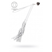 Белая кожаная плеть - 50 см. - Pecado - купить с доставкой в Орске