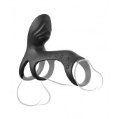 Черная насадка на пенис Ultimate Couples Cage Pro - Pipedream - в Орске купить с доставкой