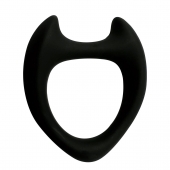Черное эрекционное кольцо с рожками Wooomy Toro M - Adrien Lastic - в Орске купить с доставкой