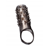 Дымчатая насадка на пенис с выпуклостями - 12 см. - Sex Expert - в Орске купить с доставкой