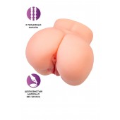 Реалистичный мастурбатор в форме попки с двумя любовными входами - No Name - в Орске купить с доставкой