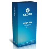 Презервативы OKOTO Mega Mix - 18 шт. - Sitabella - купить с доставкой в Орске