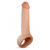 Телесная насадка-удлинитель Thrive 8.75 Inch Realistic Penis Extender Sleeve - 22,2 см. - Blush Novelties - в Орске купить с доставкой