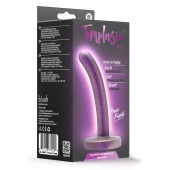 Фиолетовая насадка с гладкой поверхностью Surrender 4.75 Inch Beginner Pegging Dildo - 12 см. - Blush Novelties - купить с доставкой в Орске